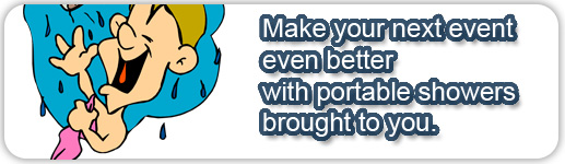 Make your next event even better with portable showers brought to you